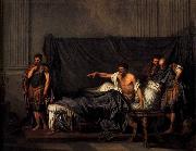 GREUZE, Jean-Baptiste Septimius Severus and Caracalla oil painting reproduction